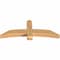 Ekena Millwork Bellingham Timber Gable Bracket, Western Red Cedar, 60"W x 22"H x 5 1/2"D x 5 1/2"F, 9/12 Pitch GBW060X22X0606BEL00SWR - alternate 4